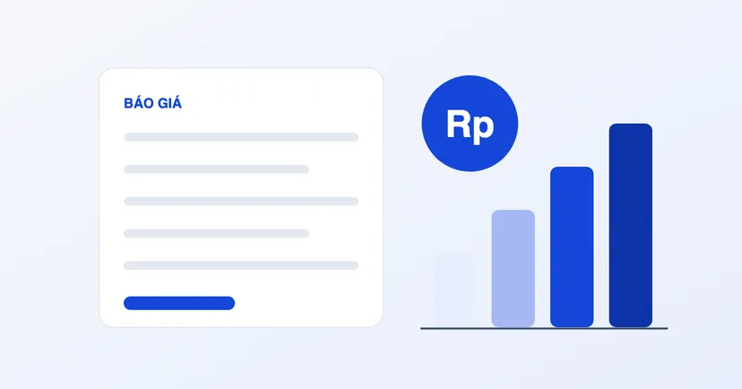 Minh họa báo giá và chi phí làm website